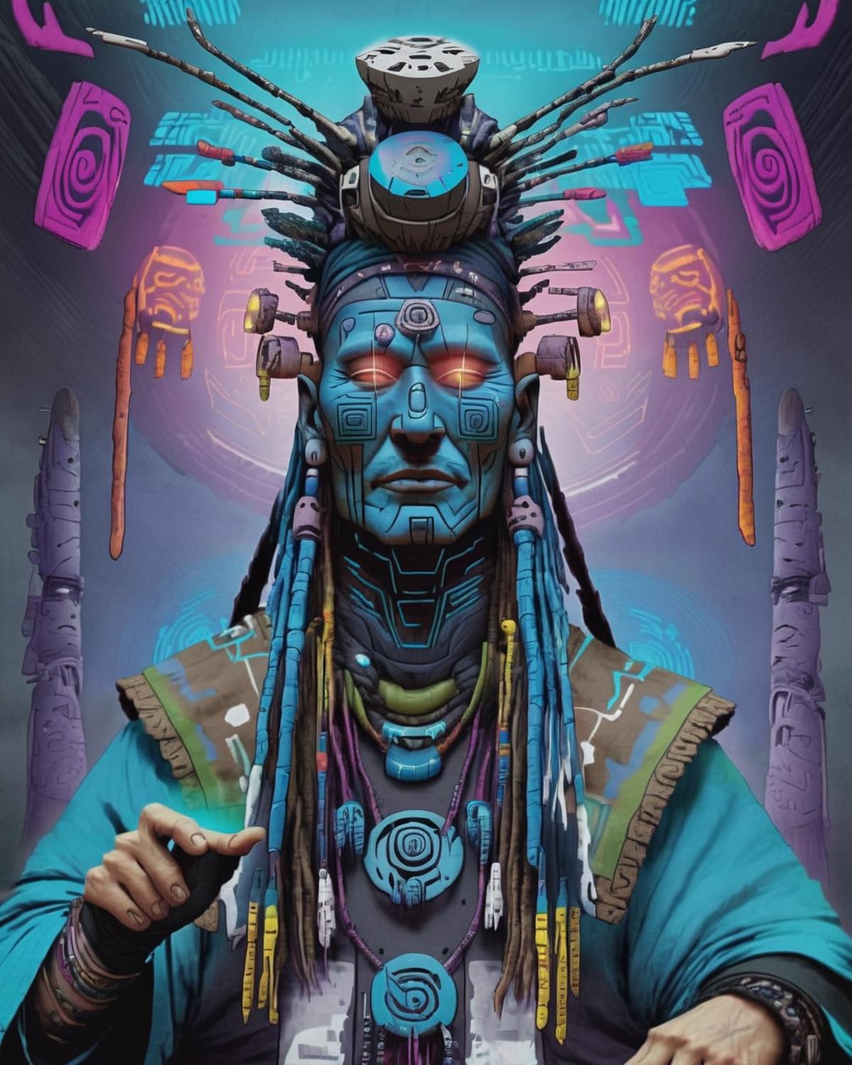 Cyber Shaman image by Ciro_Negrogni