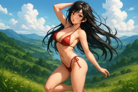 Anime dynamic pos, Anime hand