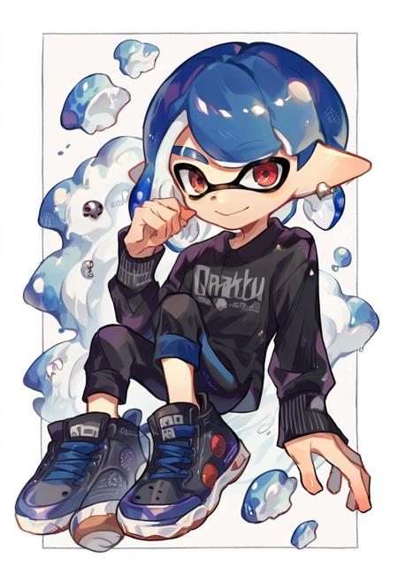 Inkling Boy (from Splatoon) [Pony] Blue Inkling