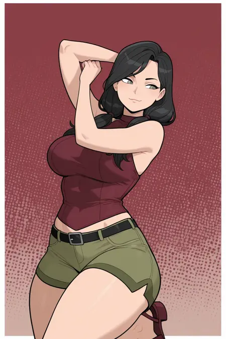 Aged up Heather (Total DramaRama)