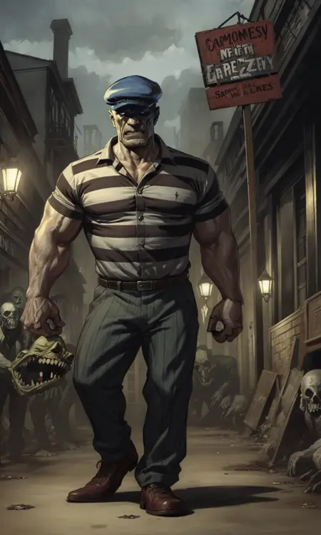 Eric Powell Style (Comic Artist)