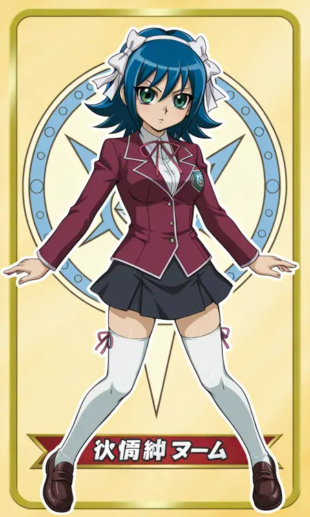 Kami/Yukiko Umino YU GI OH TAG FORCE _______ And 3 Outfits