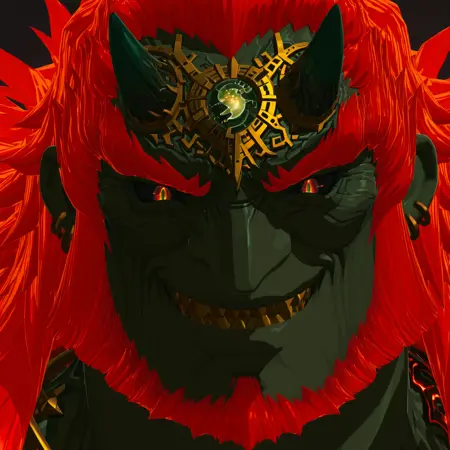 Demon King Ganondorf (Zelda Tears Of The Kingdom)
