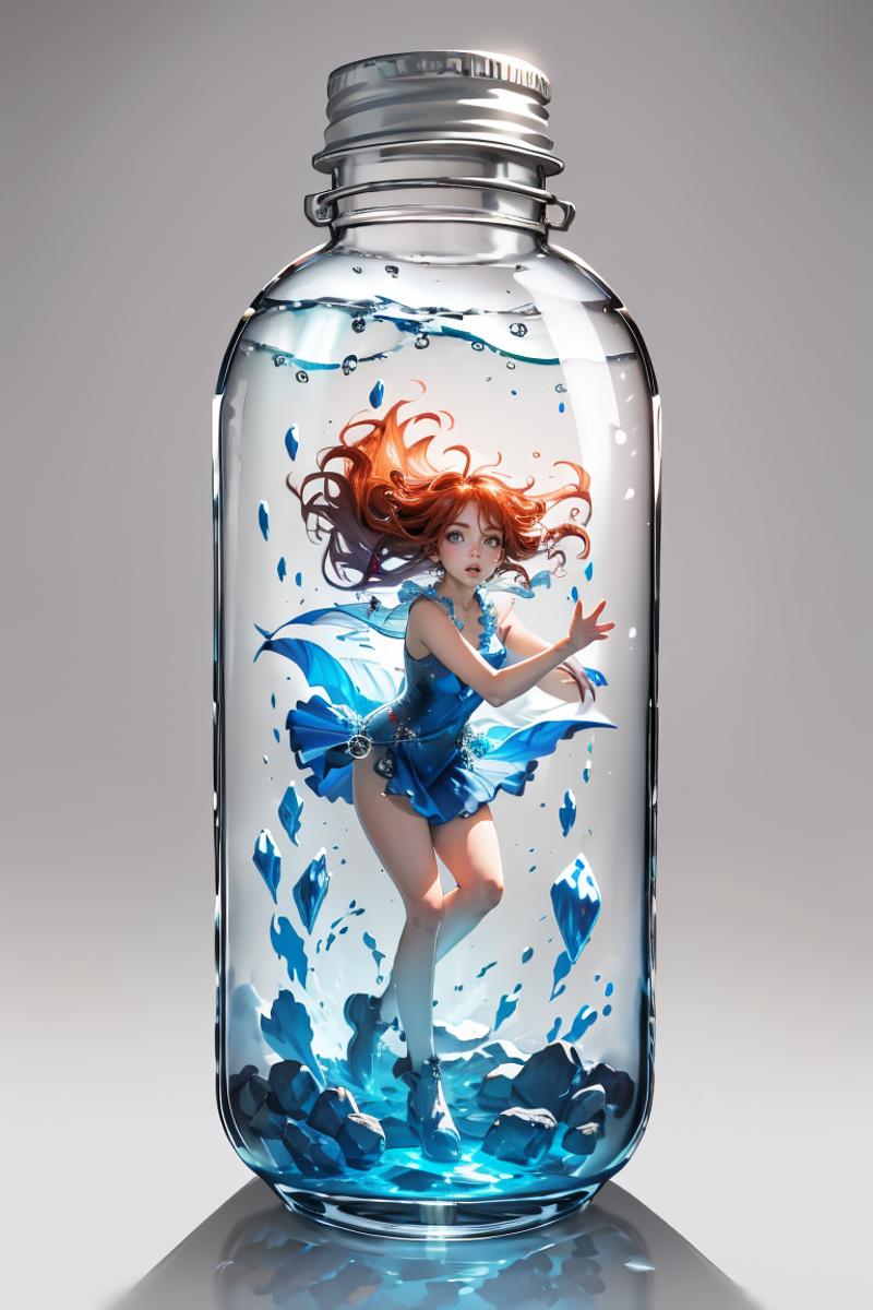 Girl in the Bottle (瓶中少女） - LoCon image by MarkWar