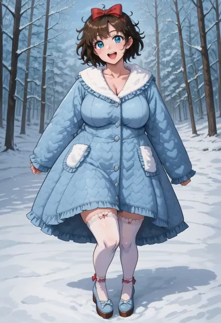 Heart Quilted Coat