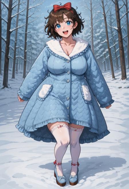 Heart Quilted Coat V1