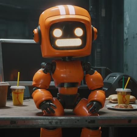 Orange Robot1024