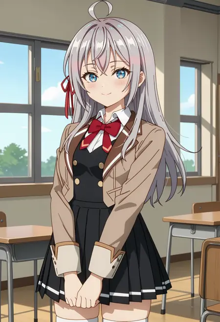 Kujou Alisa "Alya" Mikhailovna | Pony XL | Roshidere: Tokidoki Bosotto Russia-go de Dereru Tonari no Alya-san