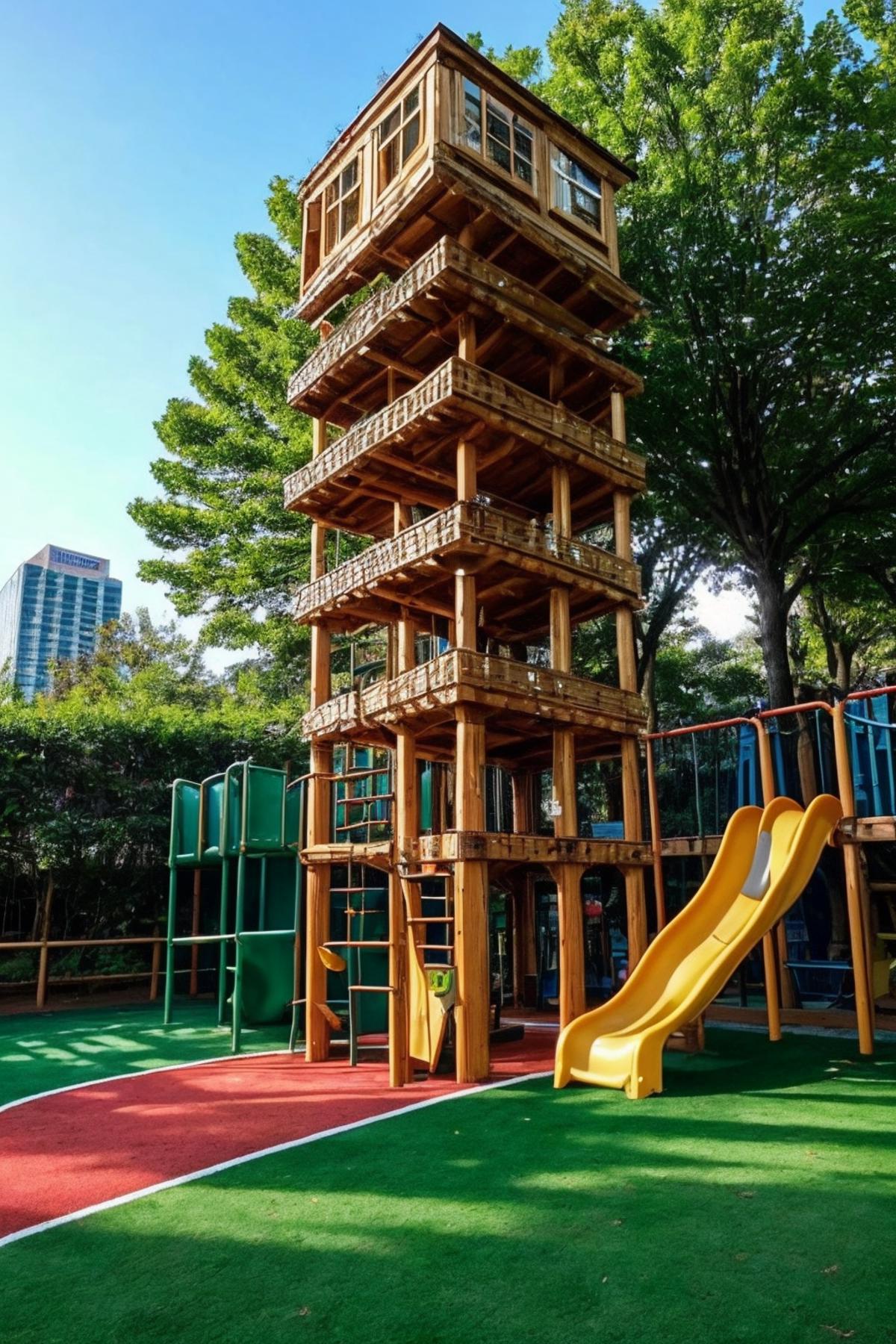 Children's Playground Concept image