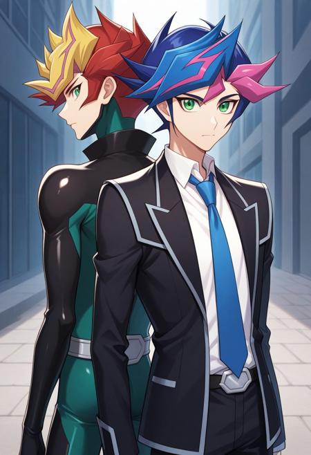 Yusaku Fujiki / Playmaker - Yu-Gi-Oh! VRAINS - Pony + Illustrious Illustrious - 1.0