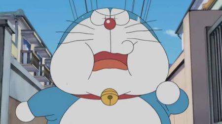 fat Doraemon belly  huge overweight