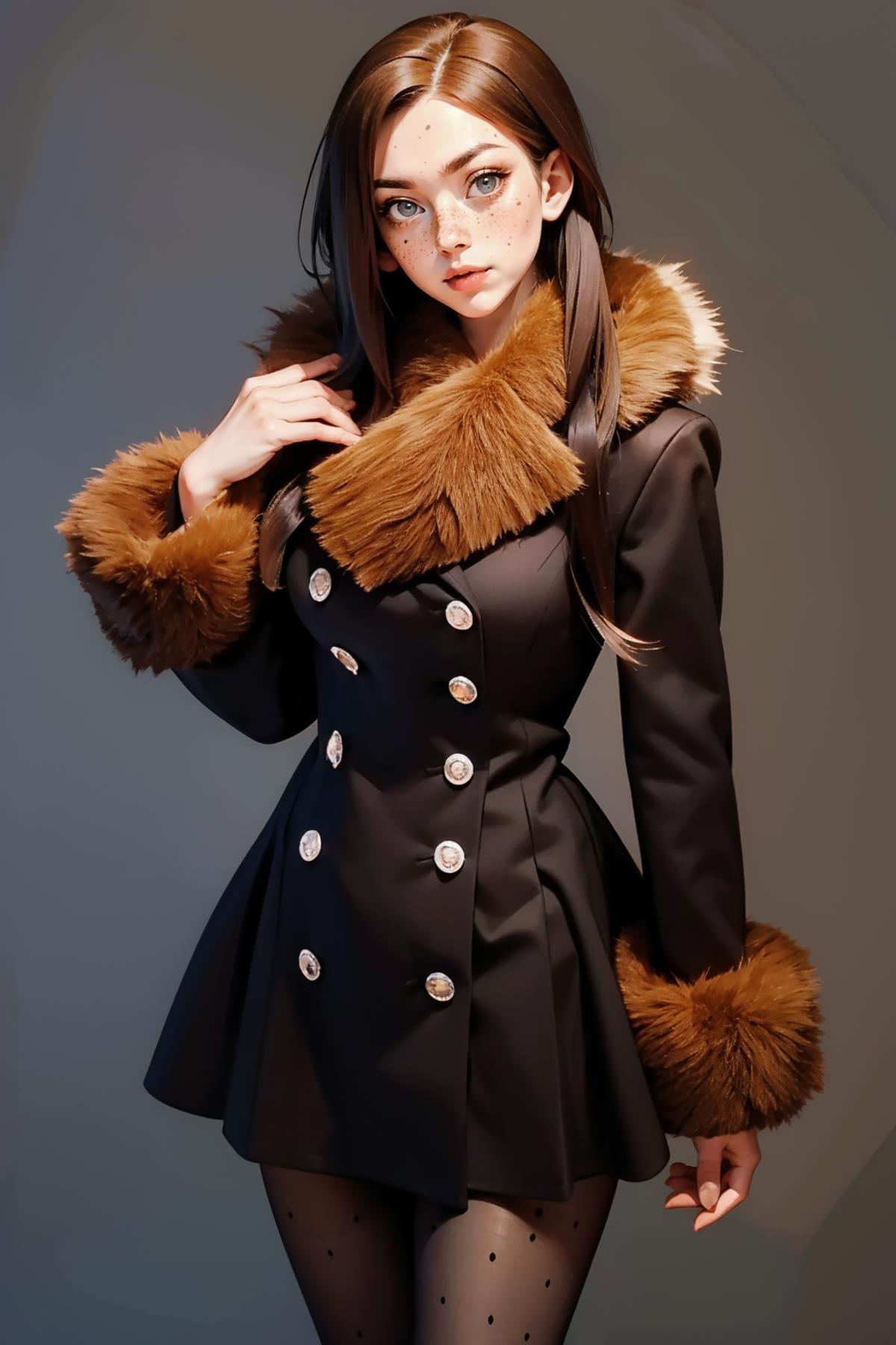 Fur Trim Jacket/Dress image by freckledvixon