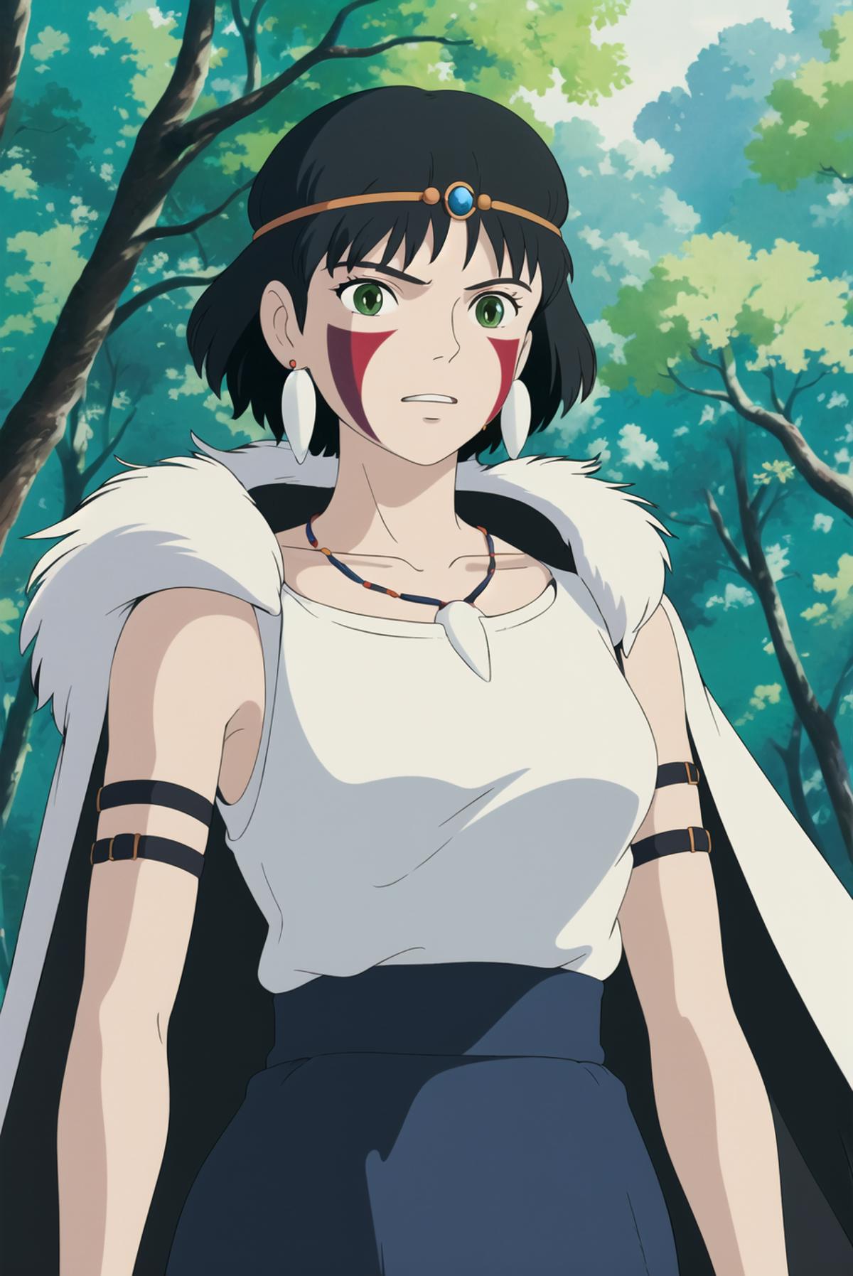 princess mononoke san face