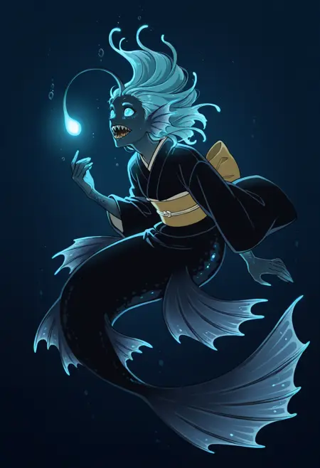 Angler Fish Mermaid
