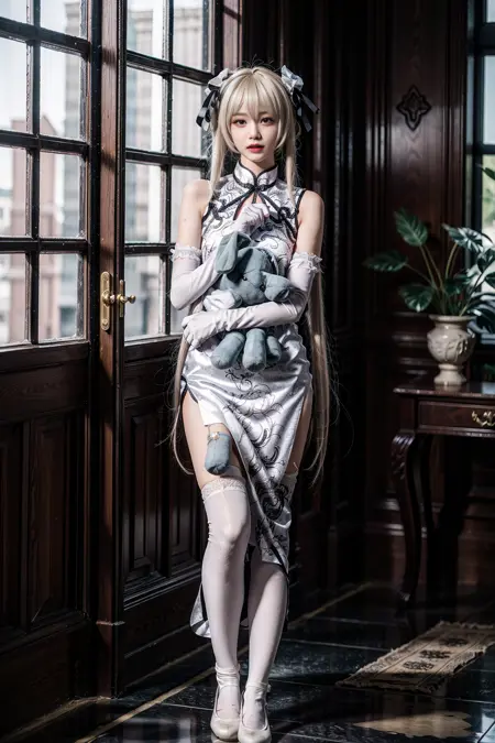 [SD1.5] <Yosuga no Sora> Kasugano Sora cosplay costume | 《缘之空》春日野穹 cos服 | 「ヨスガノソラ」 春日野穹 コスプレ衣装