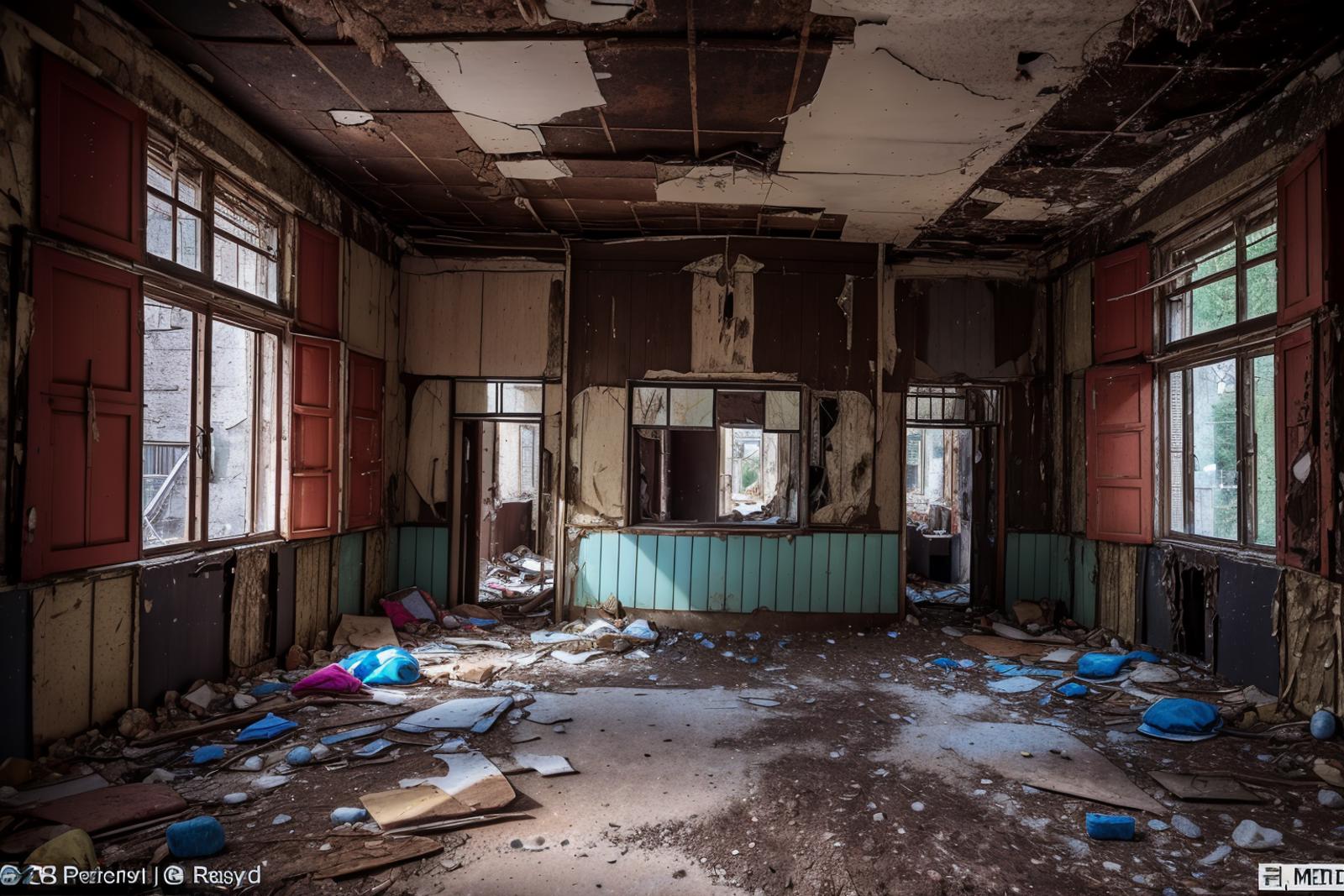 abandoned school image by ruanyi