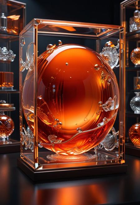 (Concept by Leonardo da Vinci & Edvard Munch, orange,red,Neumorphism, Glassmorphism, beautiful glass display case in cool living room., Miki Asai Macro photography, close-up, hyper detailed, trending on artstation, sharp focus, studio photo, intricate details, highly detailed, by greg rutkowski), Detailed Textures, high quality, high resolution, high Accuracy, realism, color correction, Proper lighting settings, harmonious composition, Behance works,masterpiece,HDR,trending on artstation,sharp focus,high contrast,8K,Hyper-detailed,intricate details,cinematic lighting