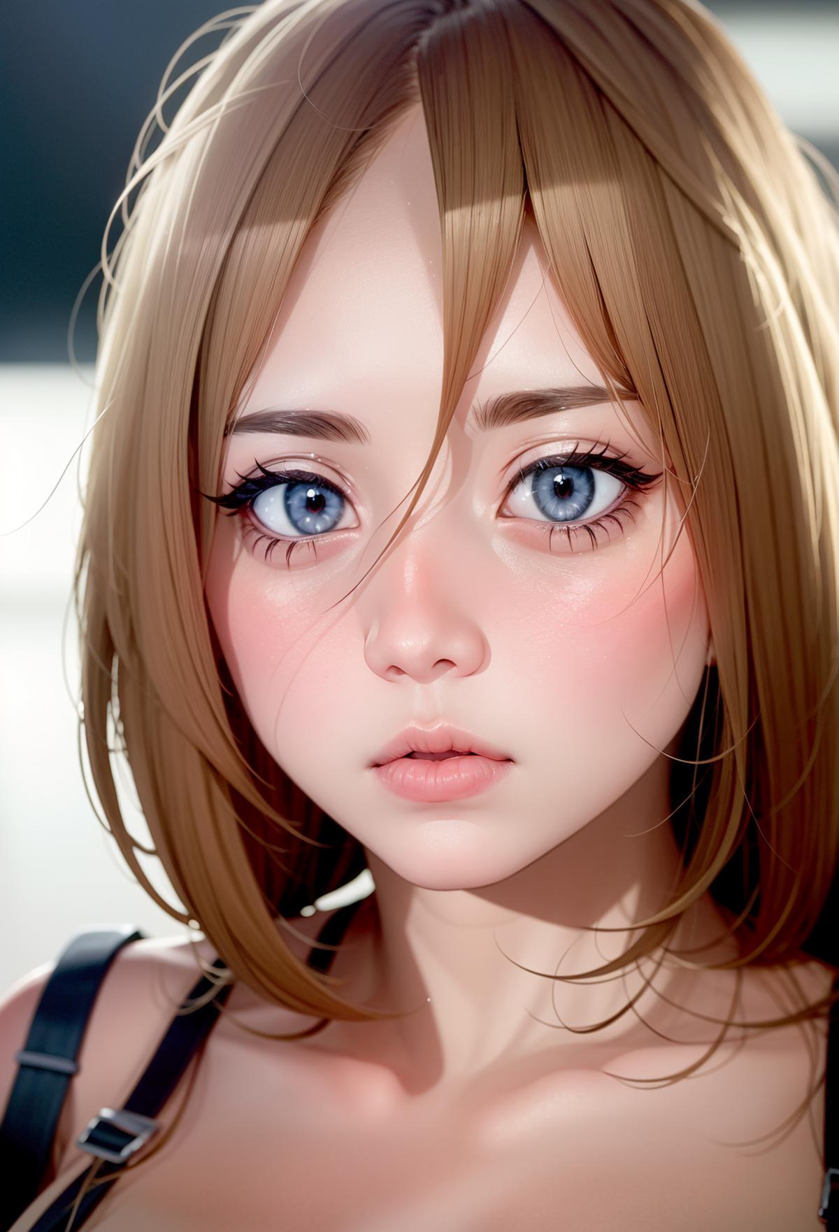 AI model image by fansay