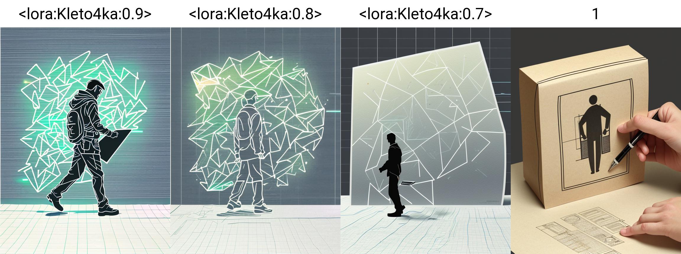 Kleto4ka / art checkered notebook image by Kotoshko