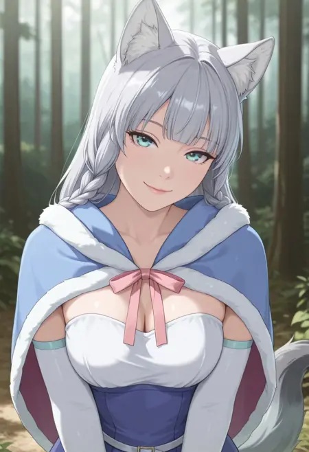 Shigure The wolf girl - (Kemono Michi) -Version Illustrious