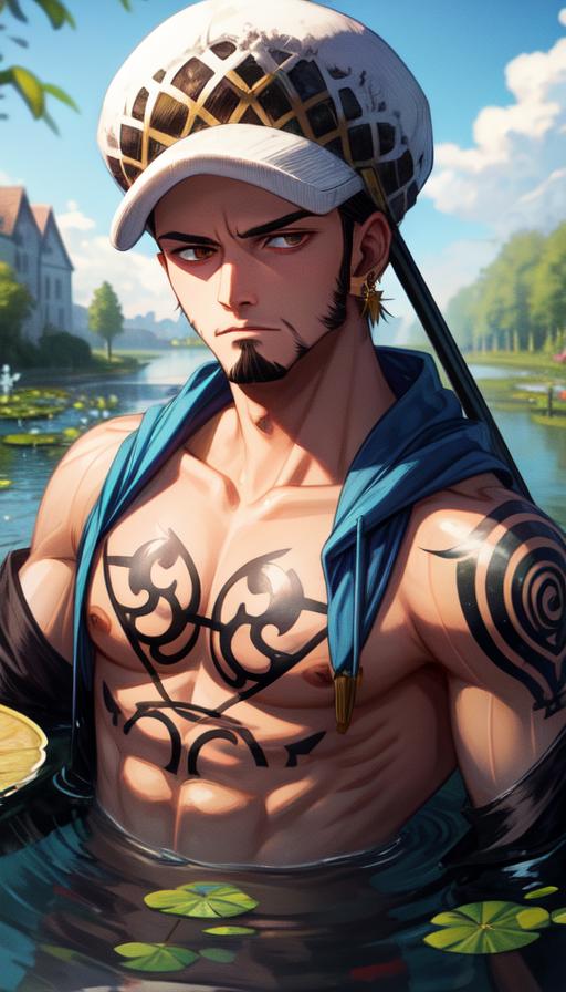 (female+male) Trafalgar law+chibi + 3suits +tattoo+sword DLC | one piece | 特拉法尔加 罗+Q版+三套衣服+文身+鬼泣剑 （海贼王） image by projectmaidens