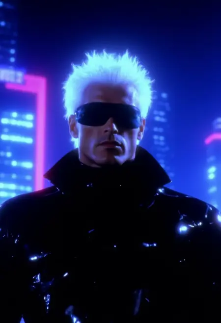 Retro Cyberpunk Movie Flux