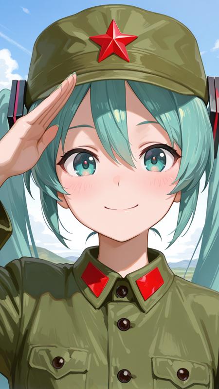65式 军装-中国人民解放军（Type 65 Military Uniform-PLA） IllustriousXL