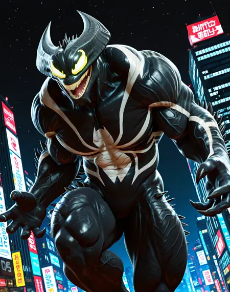 Venom Midnight Sun Fallen Form (Marvel Comics) (Illustrious) (AD)