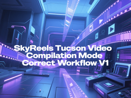SkyReels Image generate Video Compilation Mode Correct Workflow V1 v1.0