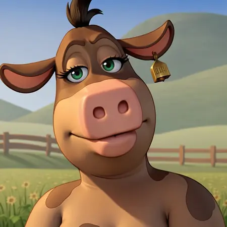 Bessie the cow (Barnyard)