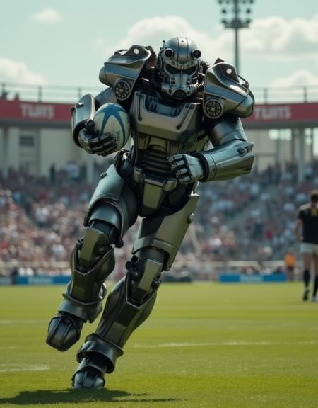 Fallout - T-60 power armor - Flux1.D & SDXL v1.0 Flux1.D