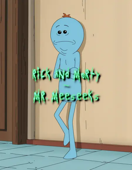 Mr Meeseeks - Rick and Morty IL