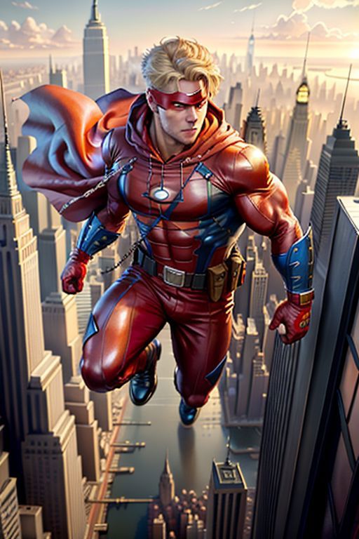 Superhero - trained without data (animated gifs) image by ArtistVortex