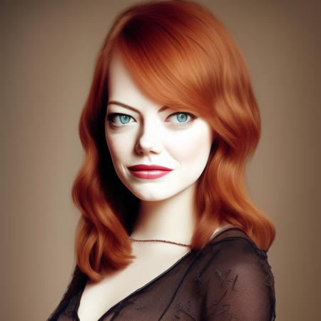 A photoshoot of Emma Stone