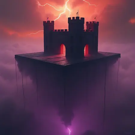 Captain Pollution's Dreamy Otherworld Fortress V1 - SDXL