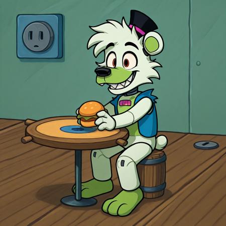 Cockroach eating a Krabby Patty (Concept) | LoRA [IL] v1.0