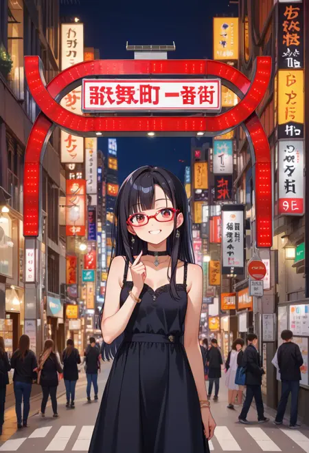 歌舞伎町1番街アーチ Kabukicho 1st Avenue Arch PONY