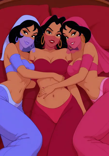 Harem Girls - Aladdin