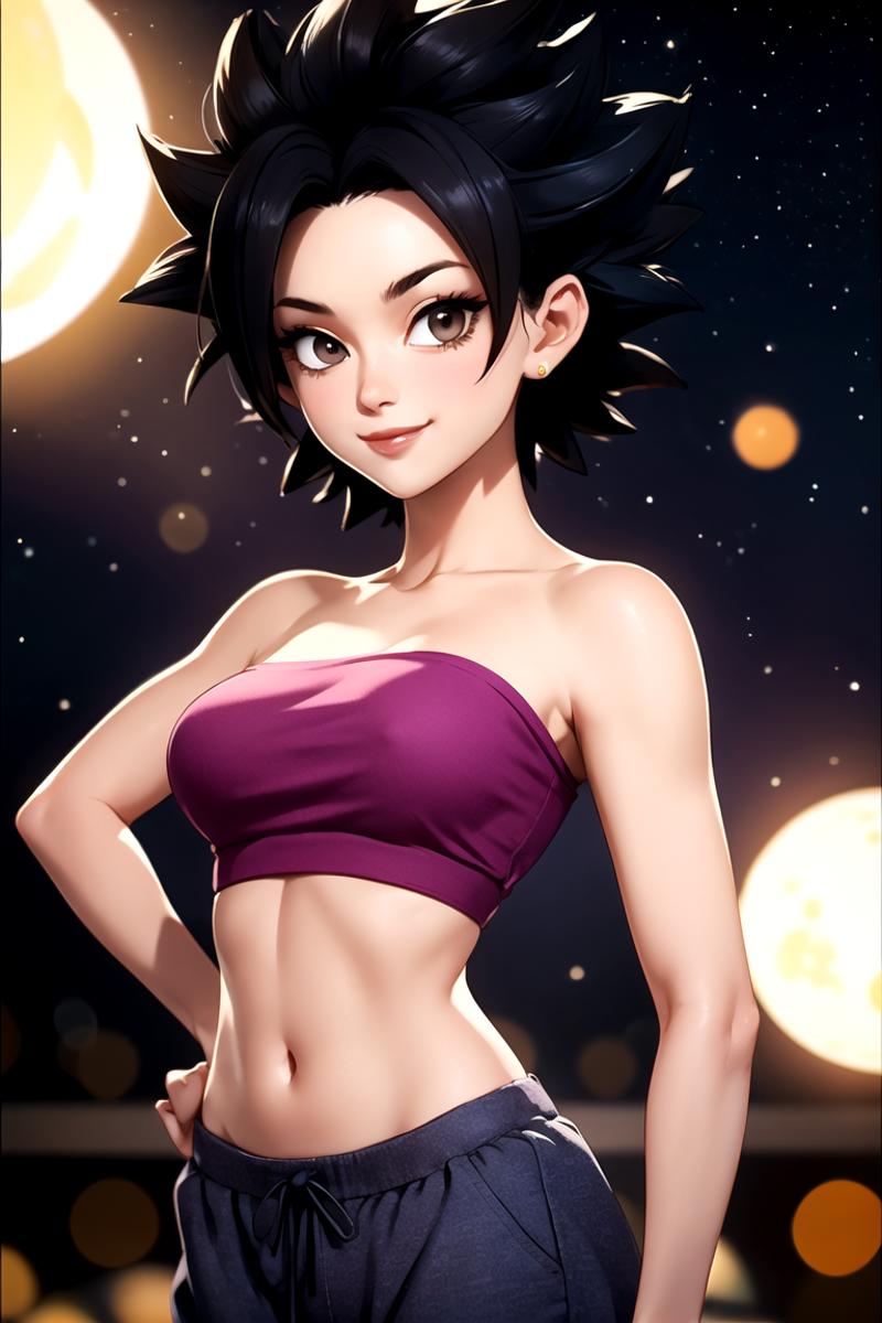 Caulifla + Super Saiyan 4 Form + SDXL & SD1.5 (Dragon Ball Super) image by CitronLegacy