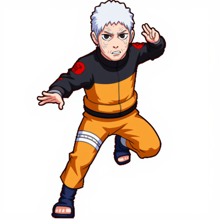 naruto 2D sticker - 火影忍者 2D 卡通贴纸 v1.0
