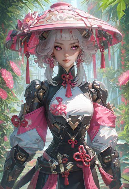 Cyborg Samurai - By HailoKnight Pony
