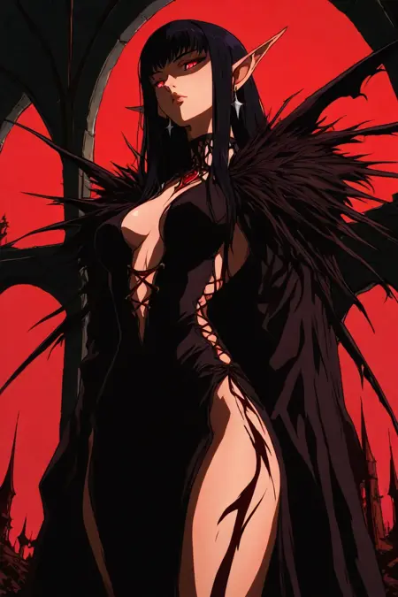 Dark Elegance style illustriousXL