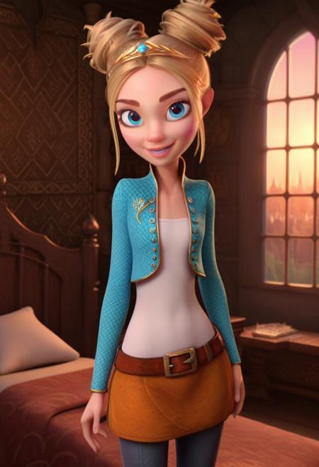 Sineglazka from Yaga and the Spellbook (2023) / Синеглазка из мультфильма Яга и книга заклинаний (2023) (Character) for Pony V1