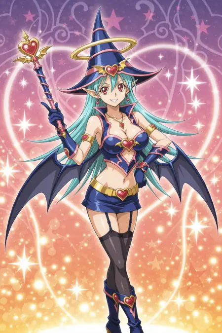 [YUGIOH] [Yu-Gi-Oh!] [Duel Card Character] [Chocolate Magician Girl] [チョコ・マジシャン・ガール] [Illustrious] [IL]