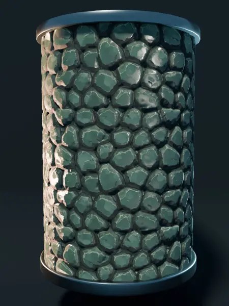 Flux Hand-Painted Textures