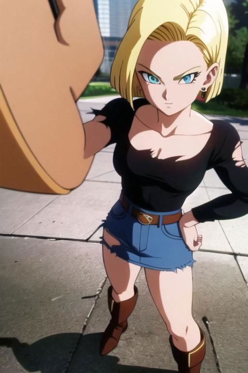 Android 18 (Dragon Ball) image by ShingekiNoGirls