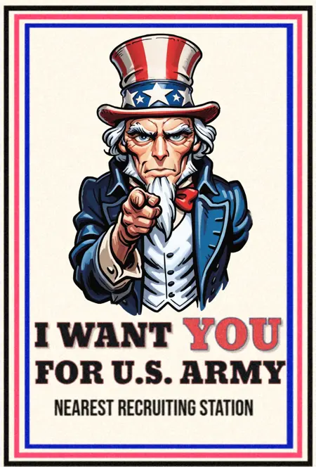 I Want You for U.S. Army Poster