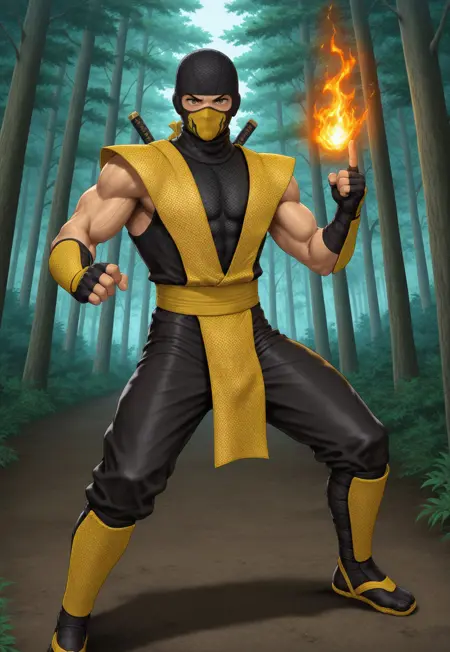 Klassic Male Ninja | Mortal Kombat (Illustrious Concept)