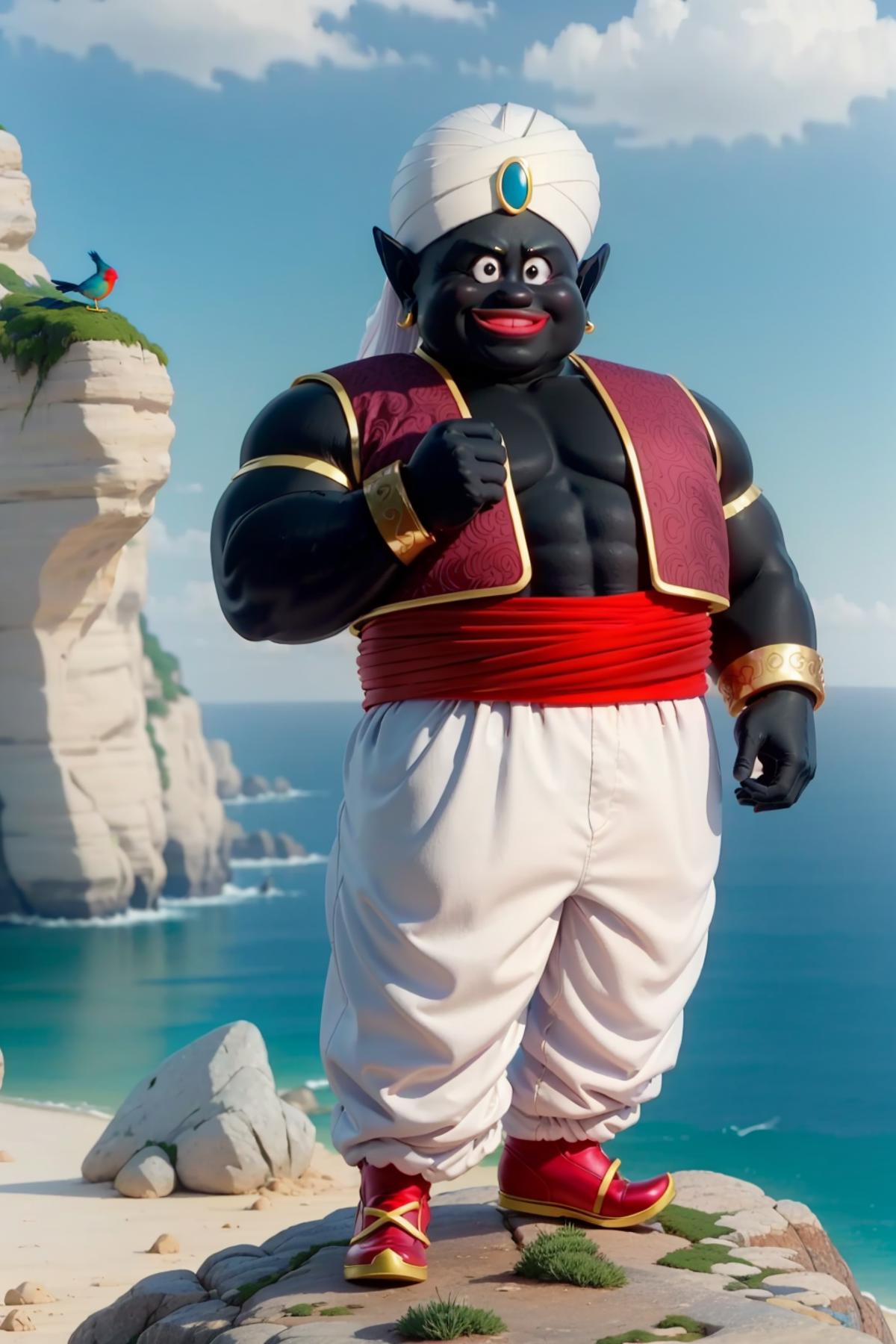 Mr. Popo/ミスター・ポポ - Dragon Ball | LoRA image by IndolentCat