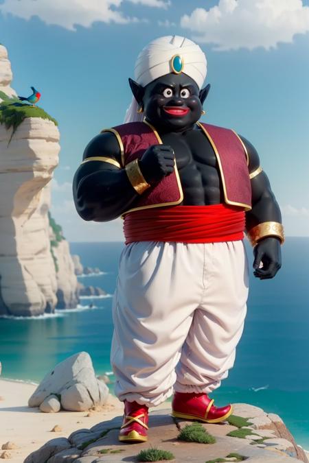 Mr. Popo Dragon Ball LoRA AIEasyPic